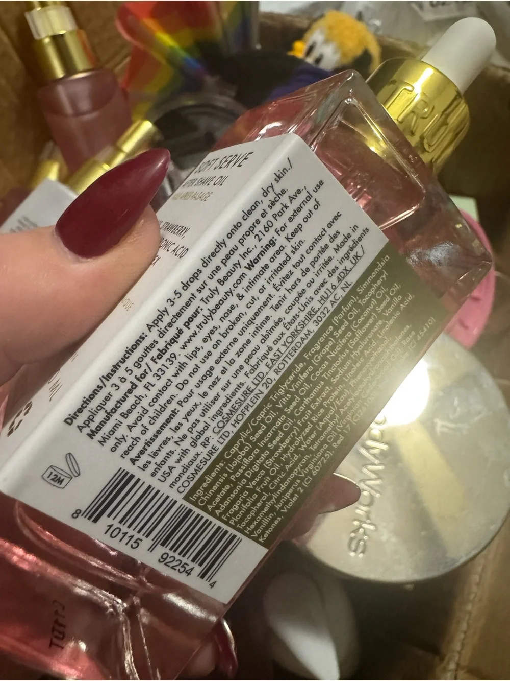 TRULY Brightening aftershave oil soft serve
